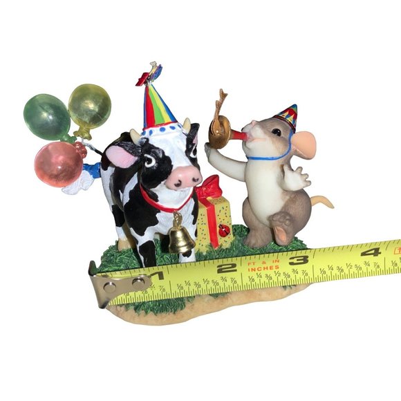 Fitz & Floyd CHARMING TAILS BY DEAN GRIFF  PARTY TIL THE COWS COME HOME - Picture 8 of 12